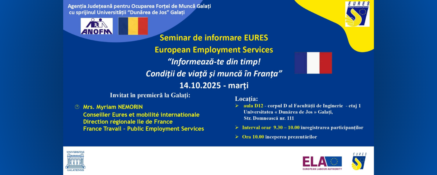 Seminar de informare EURES - Franța